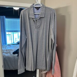 Brooks Brothers Men's Gray Polo Shirt